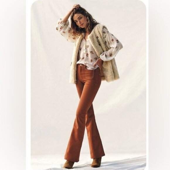 Anthropologie Pilcro High Rise Skinny Bootcut Jeans Size 30 - Picture 1 of 12